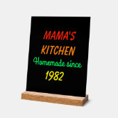 FAUX Neon Retro Style Mama's zelfgemaakte keuken Acryl Bord (Hoek)