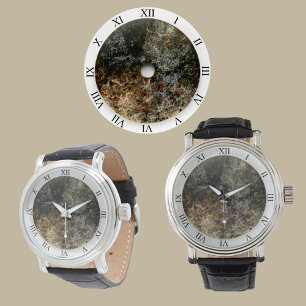 Faux Nephriet Jade Classic Horloge