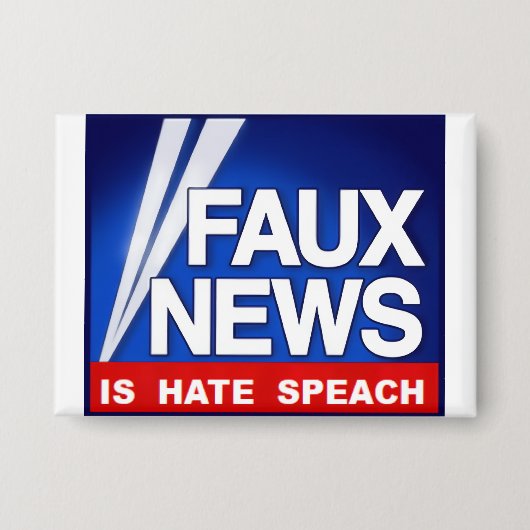 Faux News Button (Voorkant)