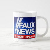 Faux News Extra Grote Beker (Rechts)
