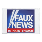 Faux News Kussensloop (Achterkant)