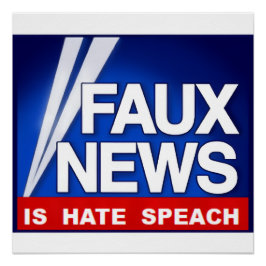 Faux News Perfect Poster