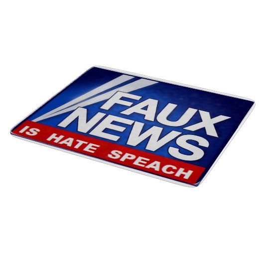 Faux News Snijplank (Hoek)