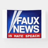 Faux News Spandoek (Horizontaal)