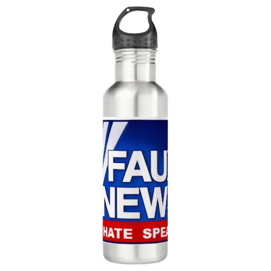Faux News Waterfles (Voorkant)