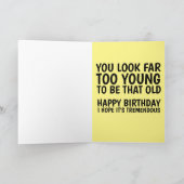 FAUX NOUVELLES ! ! DONALD TRUMP CARTES D'ANNIVERSA (Intérieur)