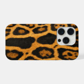 Faux Ocelot Skin iPhone Hoesje (Achterkant horizontaal)