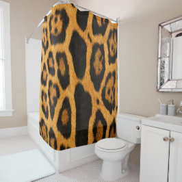 Faux Ocelot Skin Shower Curtain Douchegordijn