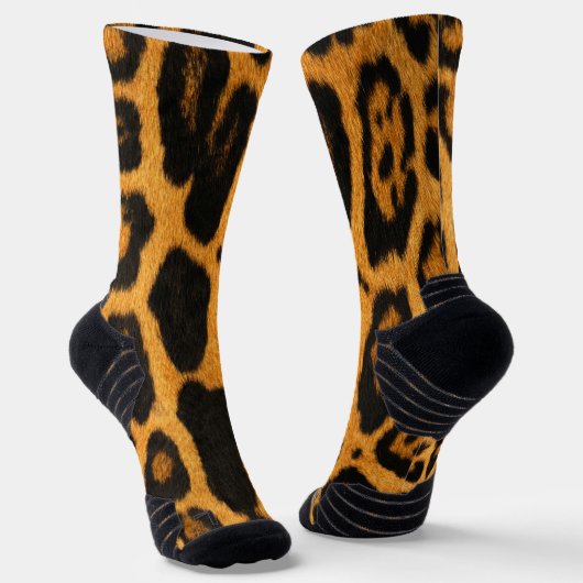 Faux Ocelot Skin Sokken (Gebogen)