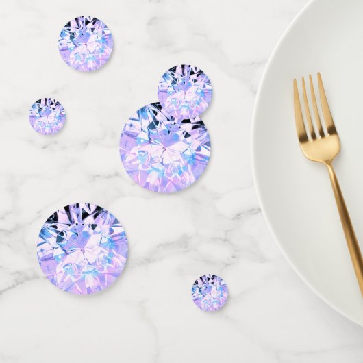 Faux Opal Color Diamond Gemstone Confetti (Groep)