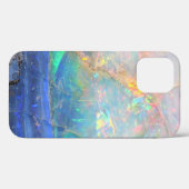Faux opal gem gemstone minerbling boho hipster Case-Mate iPhone case (Achterkant (horizontaal))
