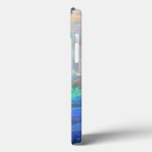 Faux opal gem gemstone minerbling bokeh hipster Case-Mate iPhone case (Achterkant / Links)