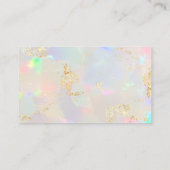 faux opal merci carte de visite (Dos)