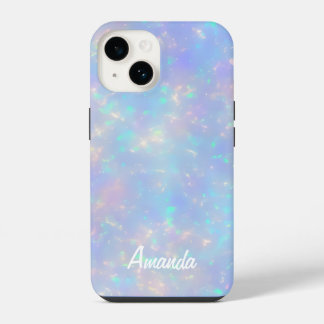  Faux Opalescent Kleuren iPhone 14 Hoesje