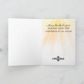 Faux or carte d'anniversaire de l'employé (Intérieur)