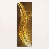 Faux or lite onde dynamique tapis de yoga (Devant)