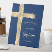 faux or Sainte Croix Catholique Baptême signe de b (In SItu)