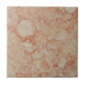 Faux Orange Marbre blanc ivoire Pierre Carreaux cé (Devant)