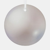 faux ornament, ophangbaar glas ornament (Achterkant)