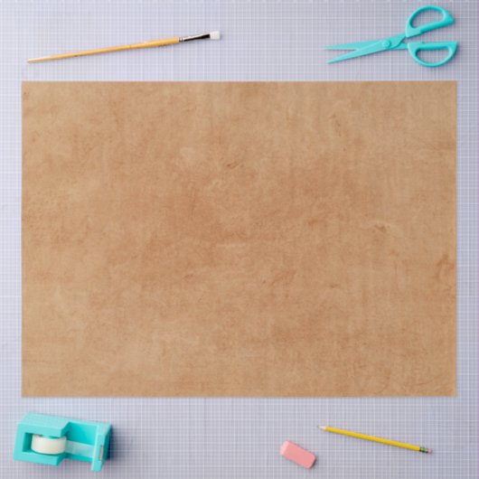 Faux Parchment Decoupage Gold Tissuepapier (Craft)