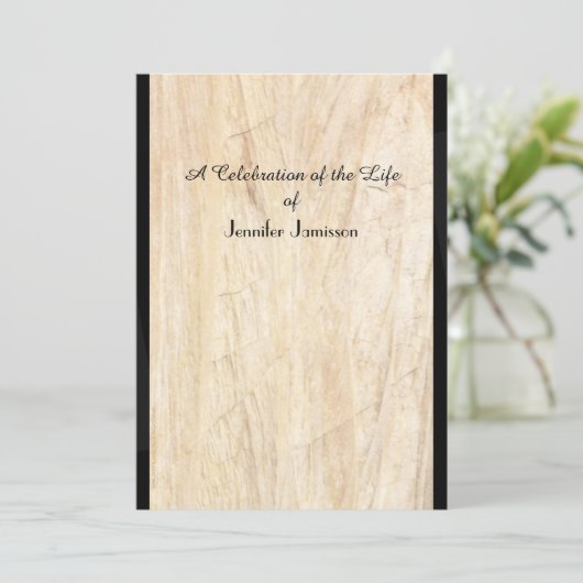 Faux Parchment Kaart (Staand voorkant)