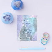 faux parelbruine schoonheidssalon flyer (Enkel)