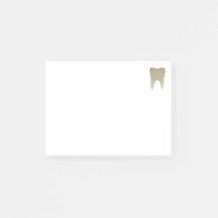 Faux Parties scintillant Dents Dentaire Post-it No