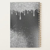 Faux Parties scintillant en argent Glam Bling Méta (Dos)