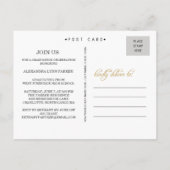 Faux Parties scintillant Invitation de diplôme Car (Dos)