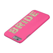 Faux Parties scintillant mariée iPhone 6 Coque en  (Bas)