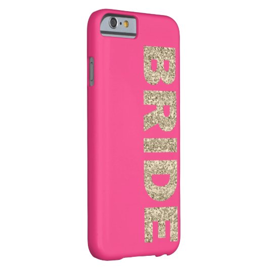 Faux Parties scintillant mariée iPhone 6 Coque en  (Dos/Droite)
