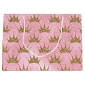 Faux parties scintillant Princesse sac de la couro (Devant)