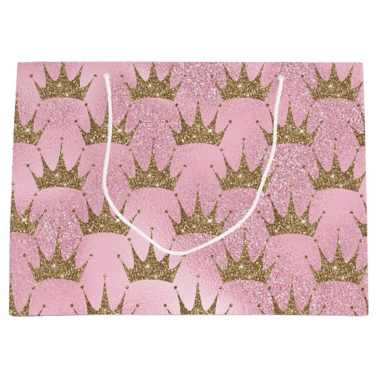 Faux parties scintillant Princesse sac de la couro (Devant)