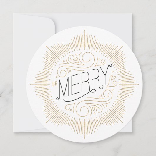 Faux Parties scintillant Snowflake Carte de voeux (Devant)