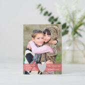 Faux Parties scintillant Valentin Carte photo (Debout devant)