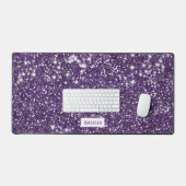 Faux Parties scintillant violet texture Look Avec  (Clavier et souris)