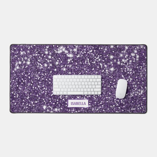 Faux Parties scintillant violet texture Look Avec  (Clavier et souris)