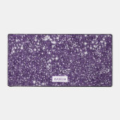 Faux Parties scintillant violet texture Look Avec  (Recto)