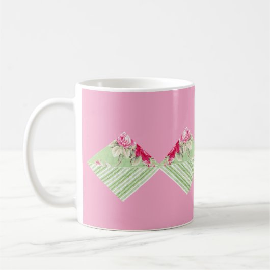 Faux Patchwork Mug (Gauche)