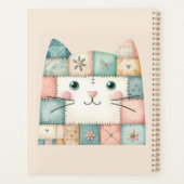Faux Patchwork Pastel Cottage Kitty Visage (Dos)