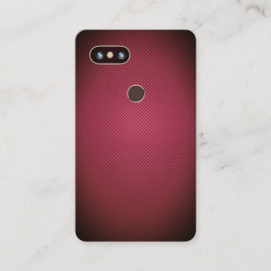 Faux Phone Hoesje & Instagram Style Visitekaartje