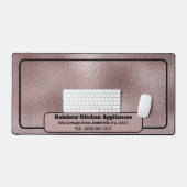 Faux Pink Metallic pour son entreprise (Clavier et souris)