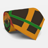 Faux Plaid No. 3 Stropdas (Opgerold)