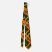 Faux Plaid No. 3 Stropdas (Achterkant)