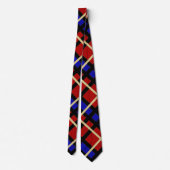 Faux Plaid No 4 Stropdas (Achterkant)