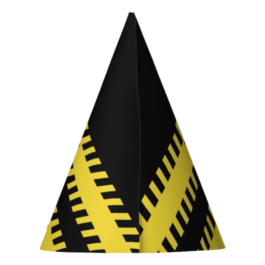 Faux politielijn, aangepast pet tekstpartij feesthoedjes (Achterkant)