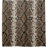 Faux Python Couleuvre à peau rideau de douche (Devant)
