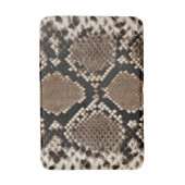 Faux Python Snake Skin Bathroom Mat (Voorkant Verticaal)