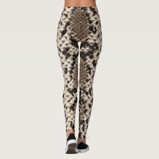 Faux Python Snakeskin Leggings (Achterkant)