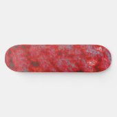 Faux Red Marble Skateboard (Horizontaal)